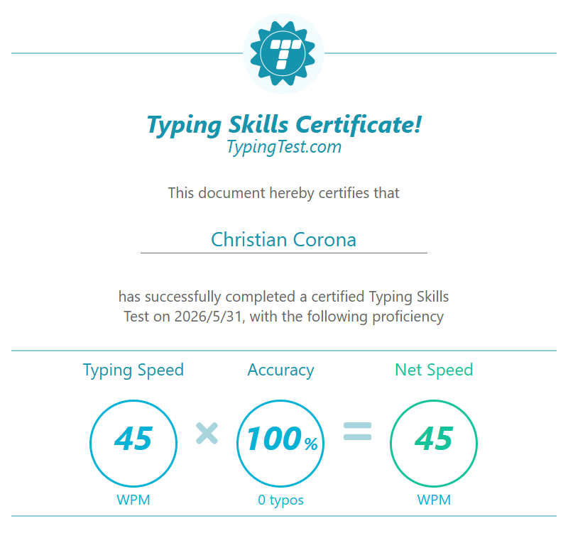 Typing Test