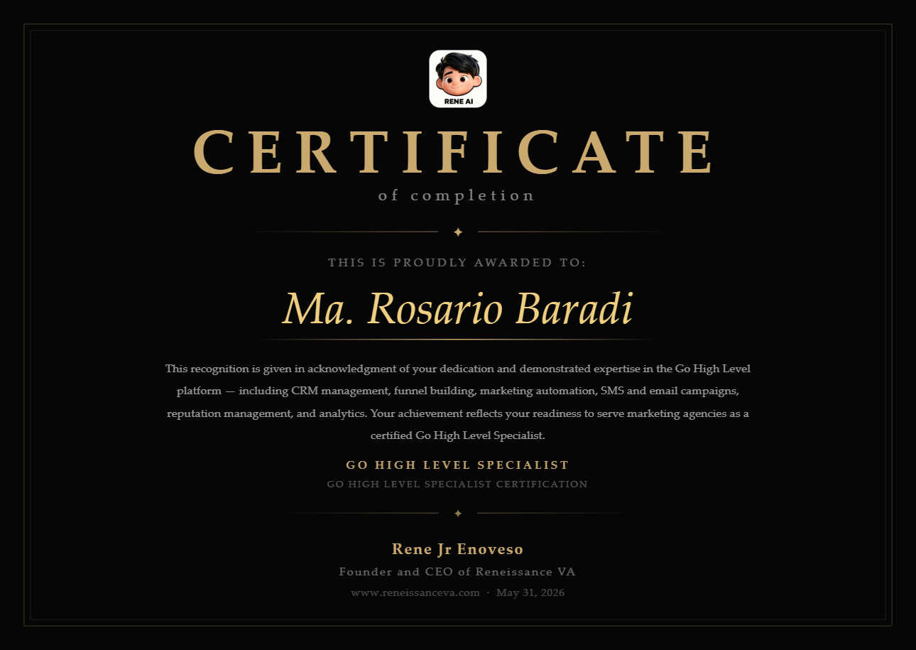 Go-High-Level-Specialist-Certificate