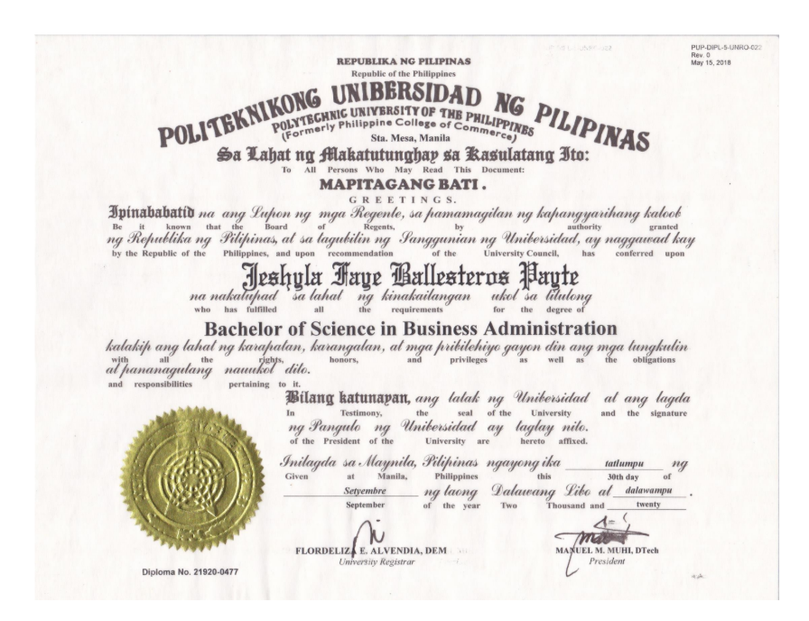Diploma