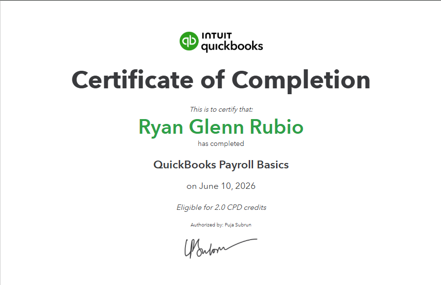 QuickBooks Payroll Basics