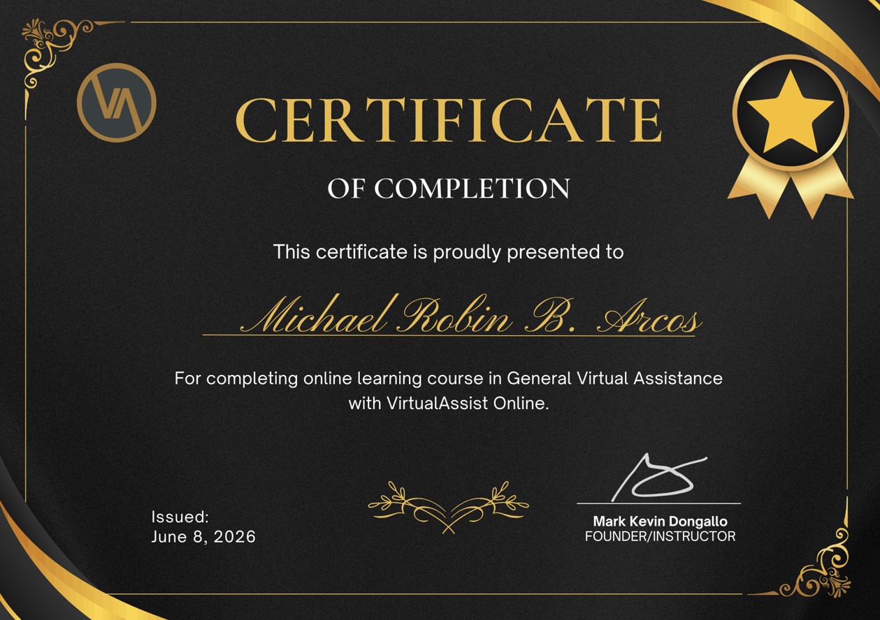 General Virtual Assistant