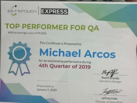 Top Performer