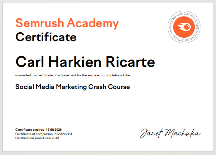 SEMRush Social Media Marketing