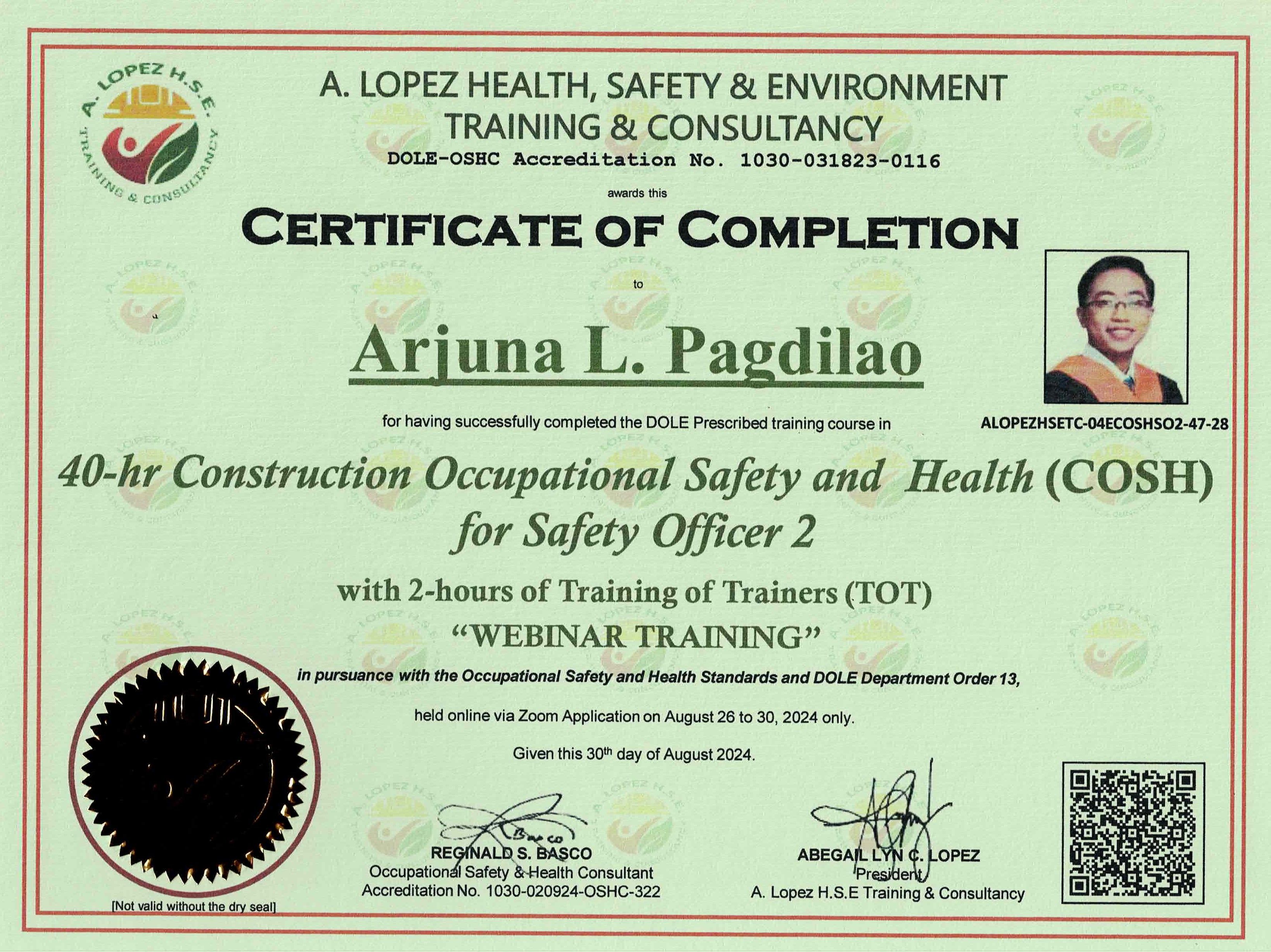 Safety Officer 2