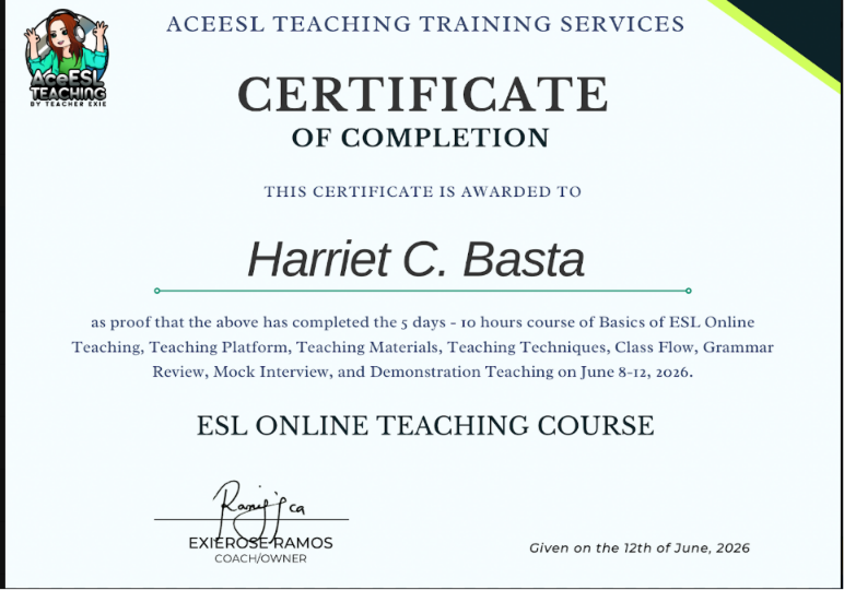 Basic of ESL , online teaching, teaching platforms