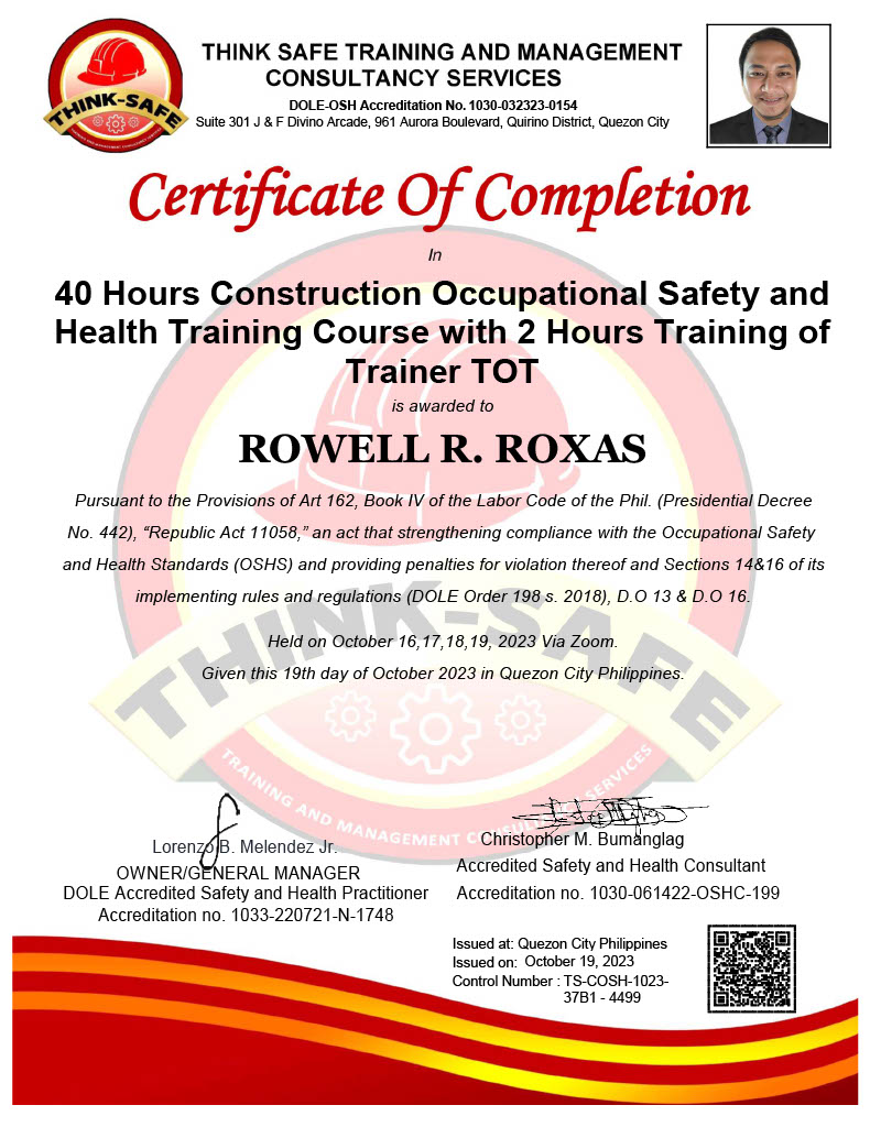 Safety Officer 2