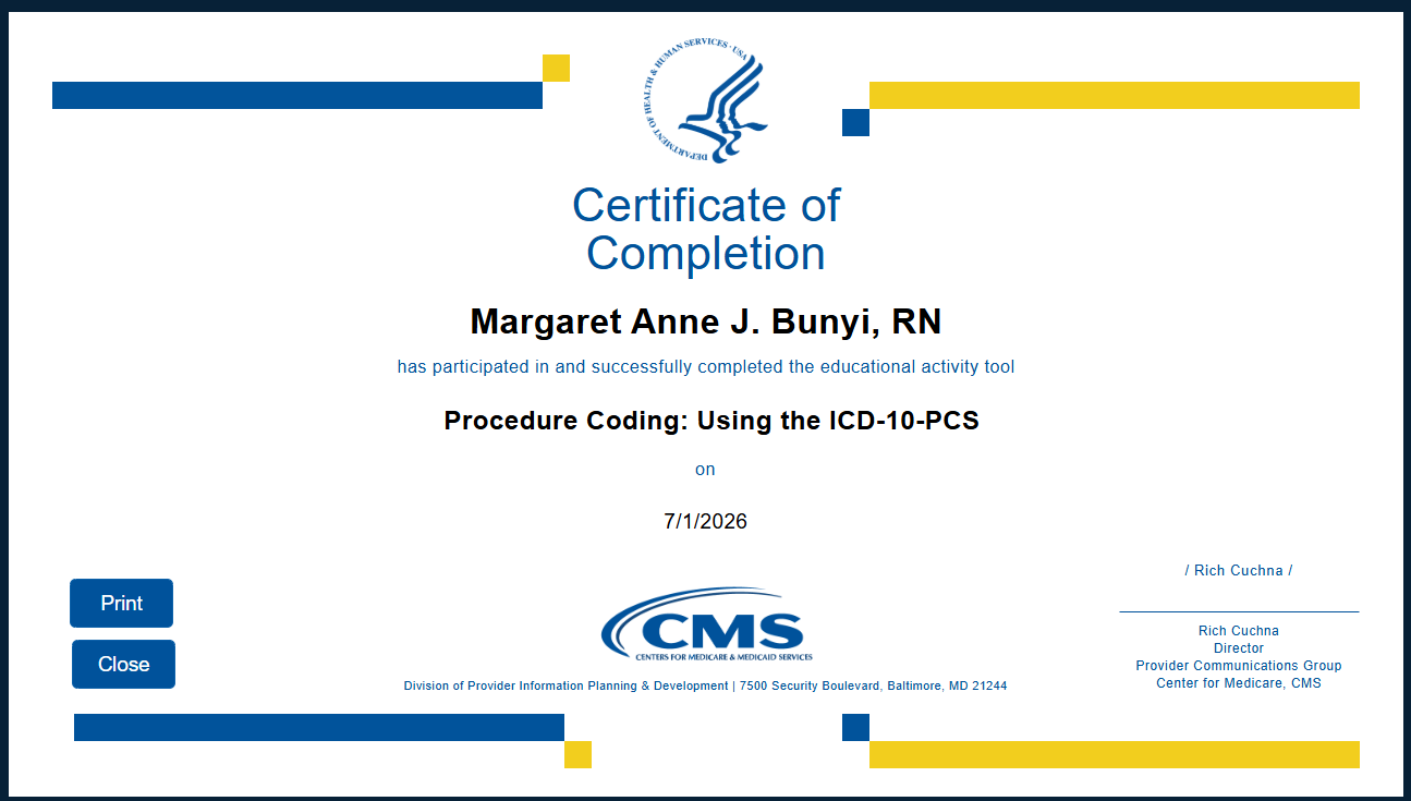 Procedure Coding: Using the ICD-10-PCS