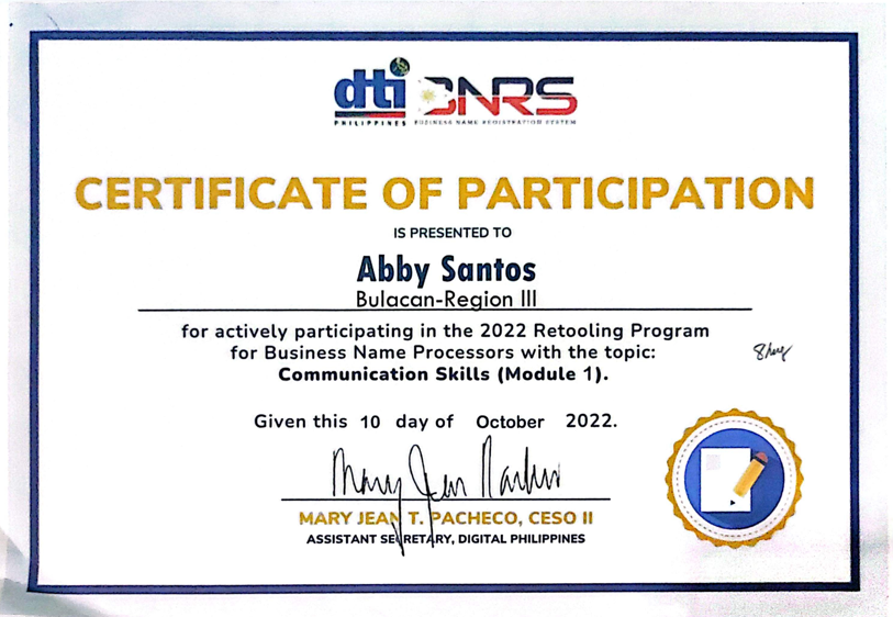 Communication Skills