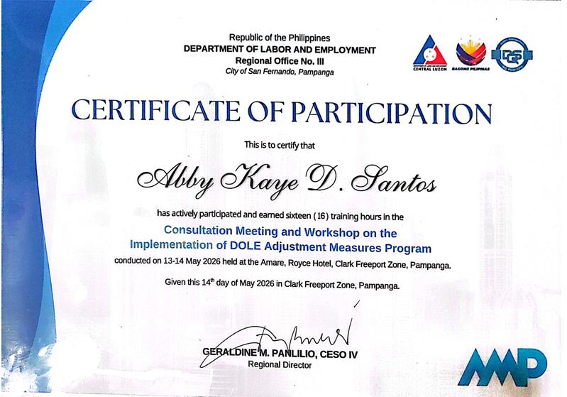 Implementation of DOLE AMP