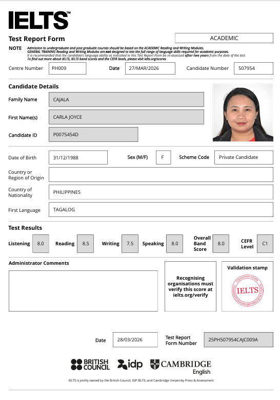 IELTS Passer