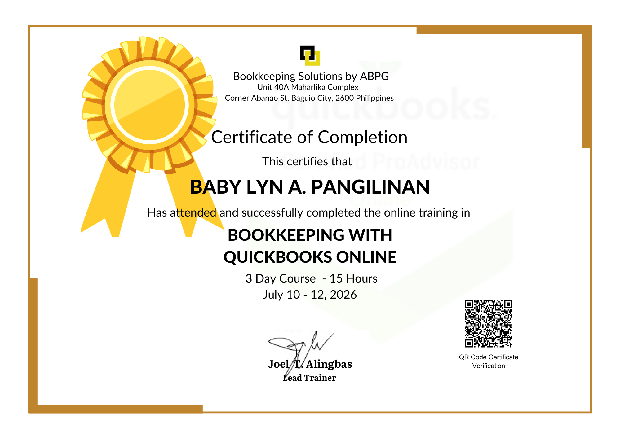 Bookkeeping using QuickBooks Online