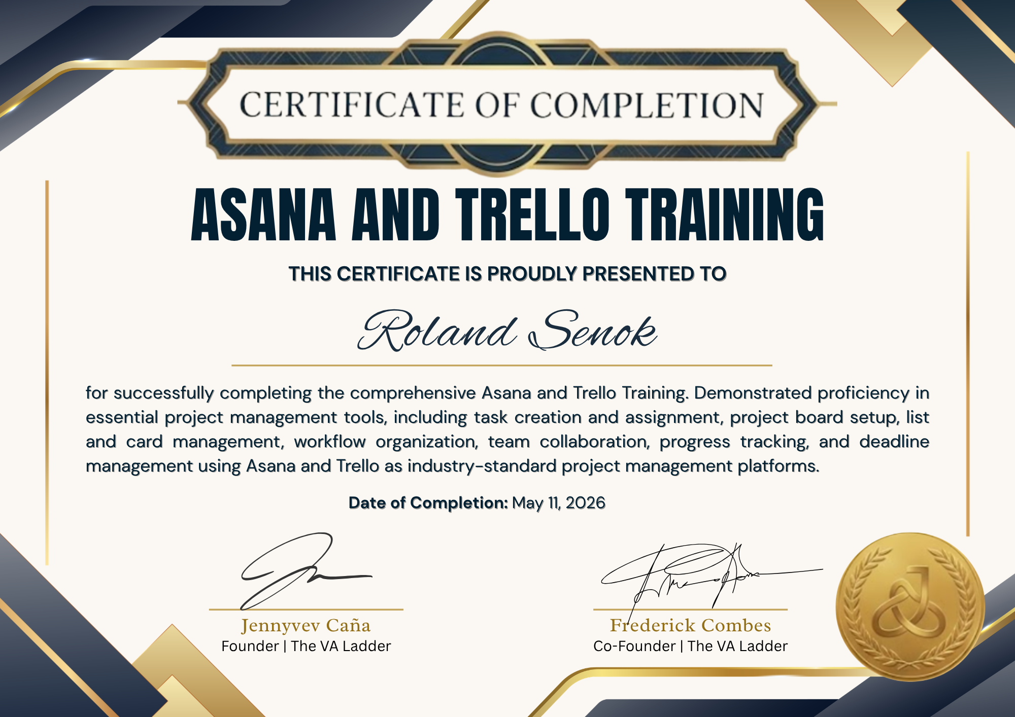 Asana and Trello Training