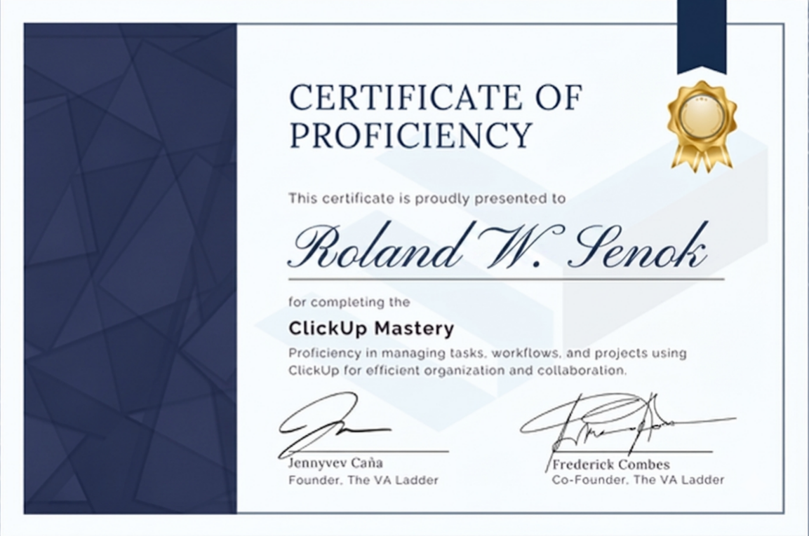 ClickUp Mastery Training