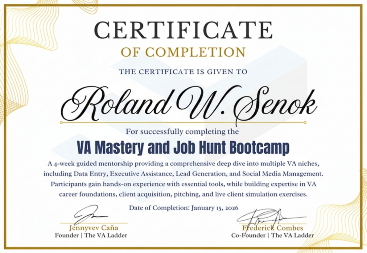 VA Mastery and Job Hunt Bootcamp
