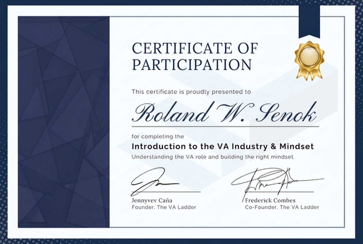 Introduction to the VA Industry & Mindset