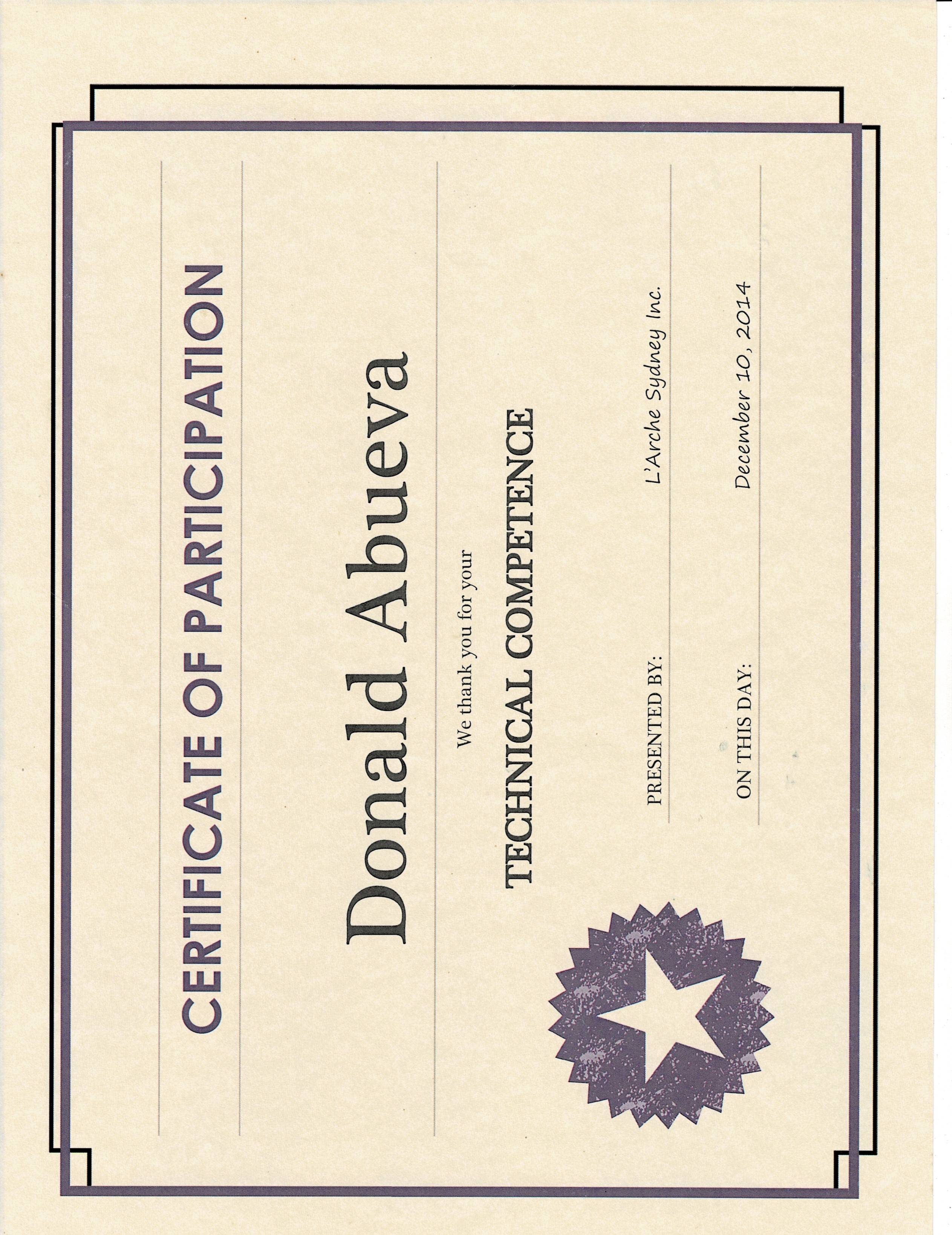 C1   TECHNICAL COMPETENCE