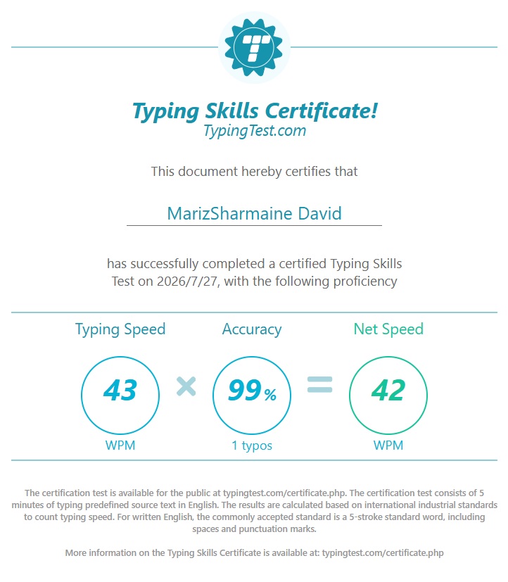 Typing Test