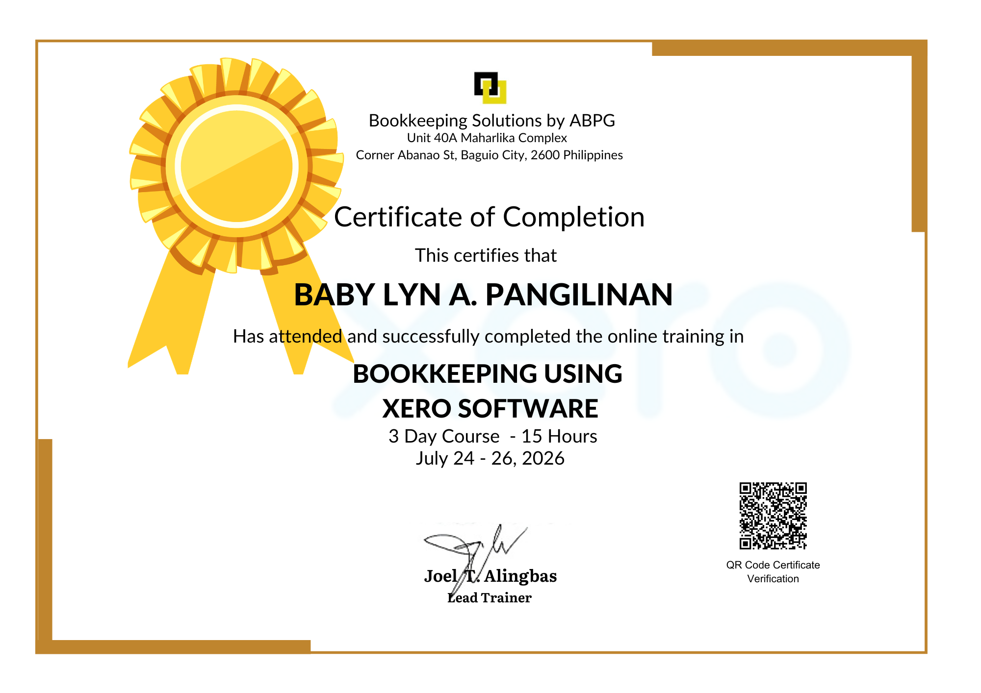 Bookkeeping using Xero Software