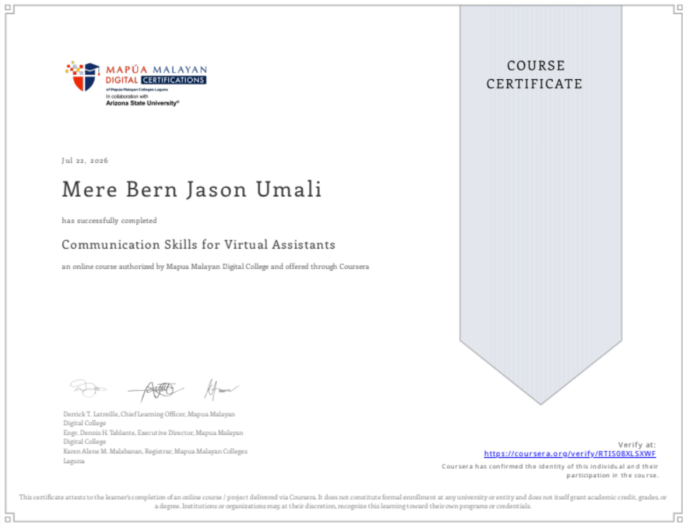 Communication Skills for Virtual Assistants