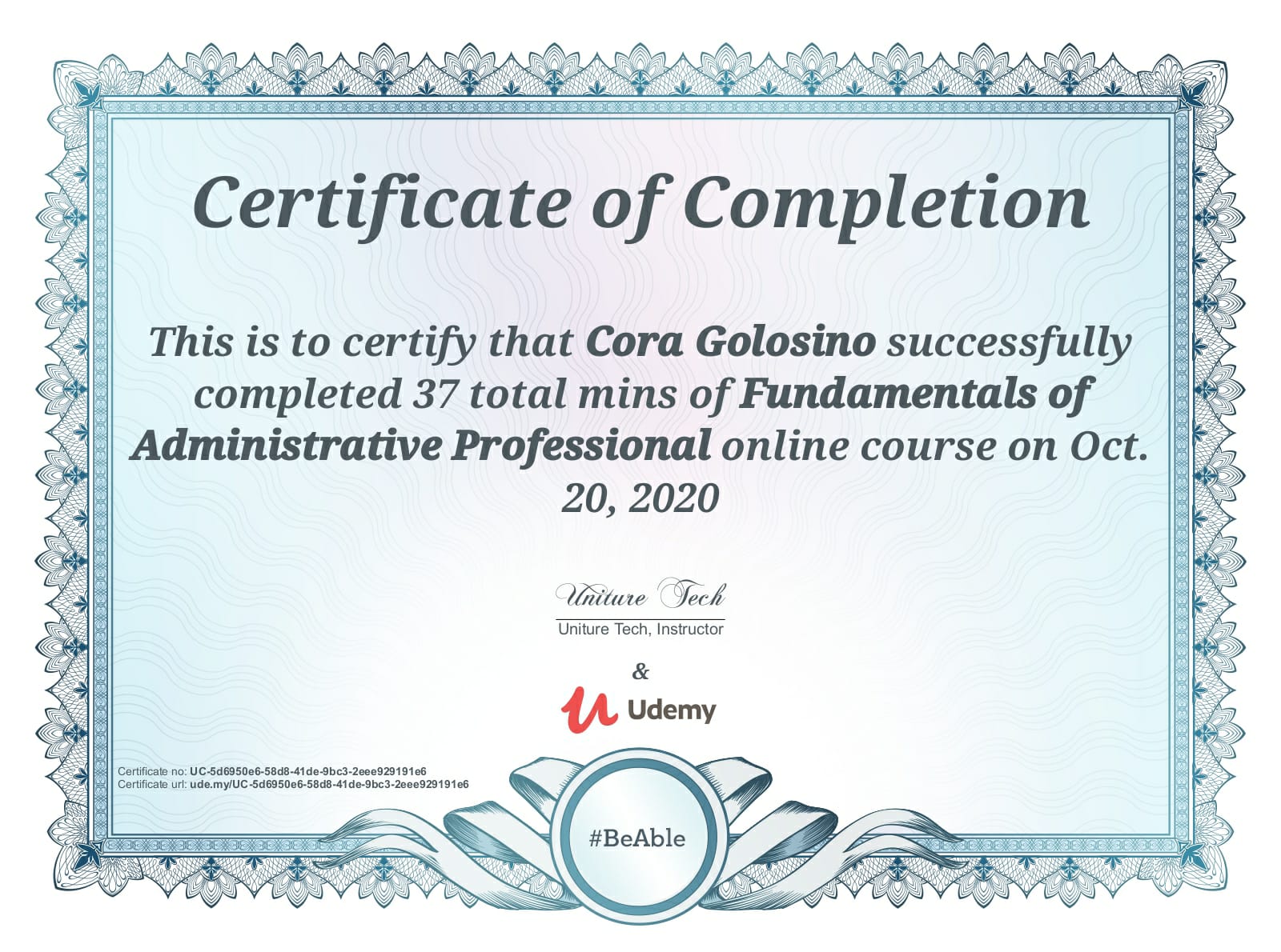 Fundamental of Admin Professional