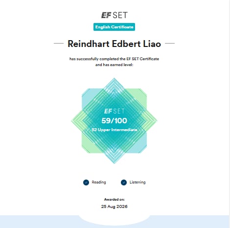 EFT Certificate