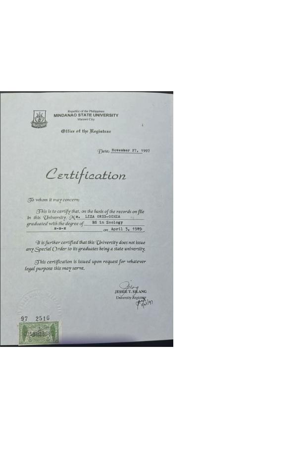 College Certification as a State University