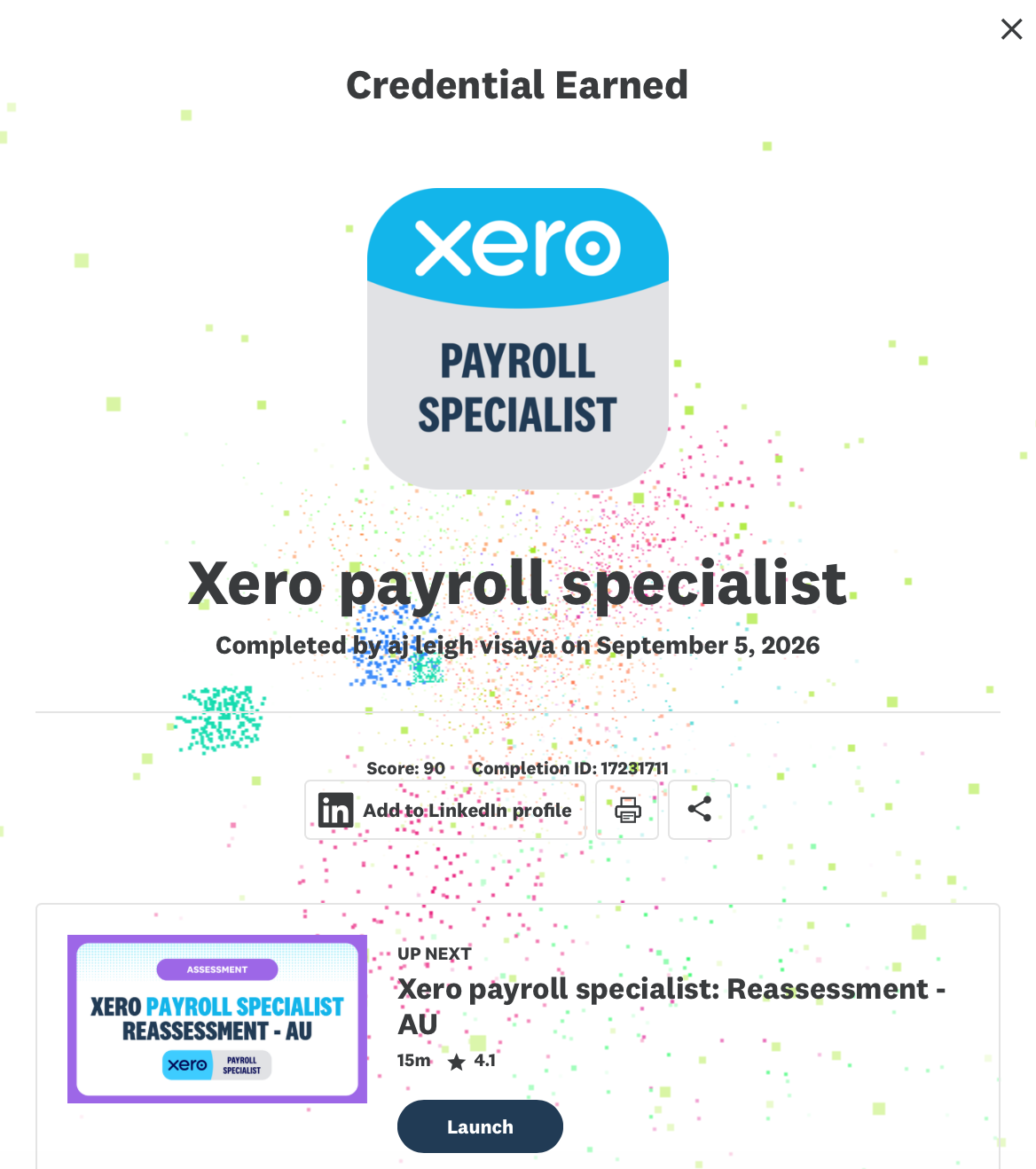 Xero Payroll Specialist