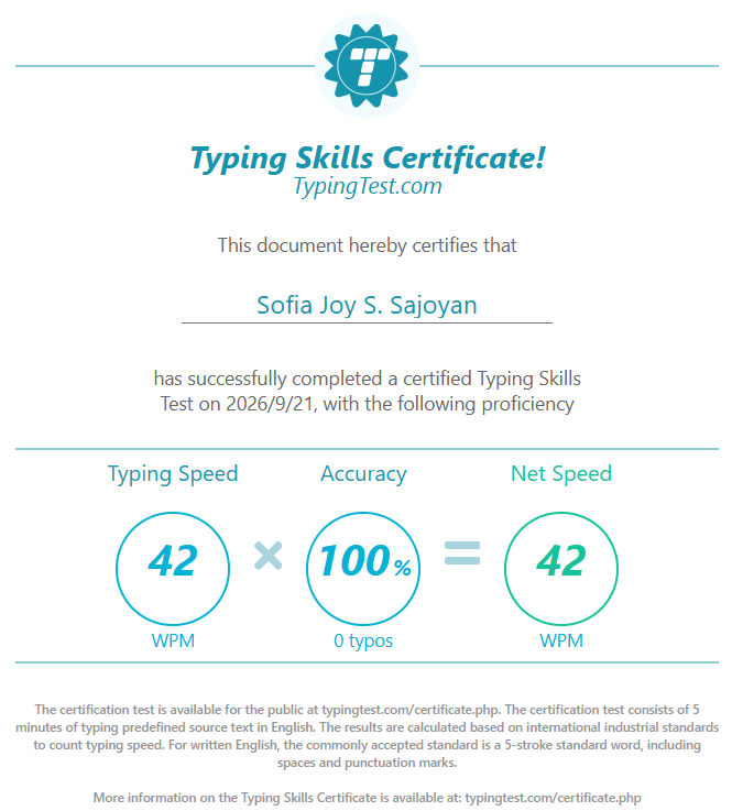 Typing Test