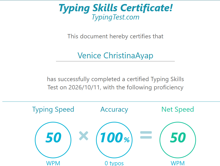 Typing Test